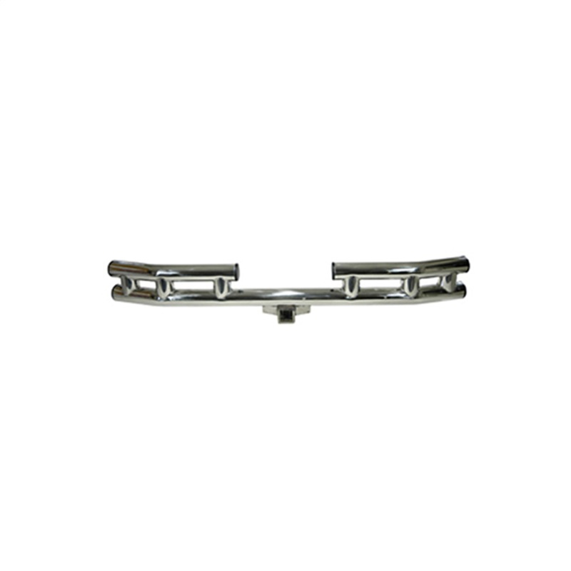Jeep Wrangler Bumper - Rear - Rugged Ridge - 3-Inch Tube - Stainless Steel - `55-`06